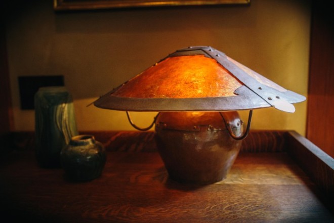Photograph of Audel Davis's first lamp by Melati Citrawireja